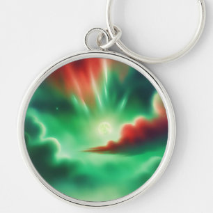 green sky key ring