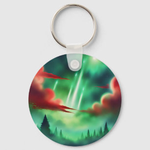 green sky key ring