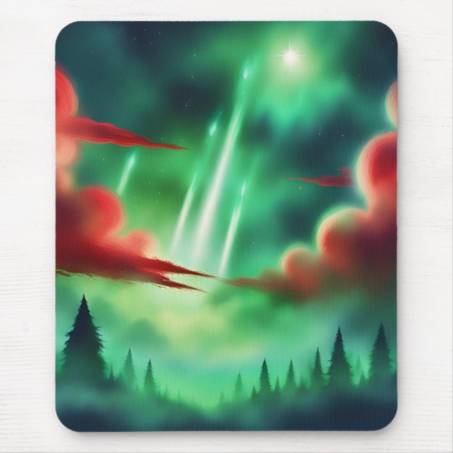 green sky mouse mat (Front)