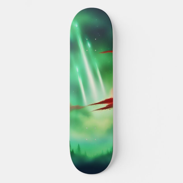 green sky skateboard (Front)