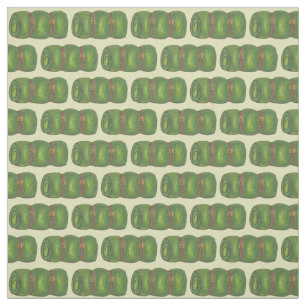 Green Sleeping Bag Camping Camper Hiking Woods Fabric