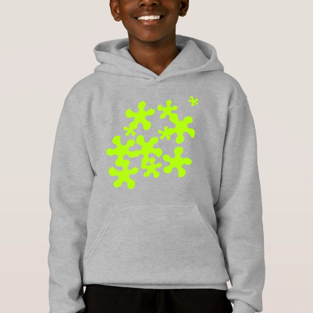 green slime grey fun kids (Front)