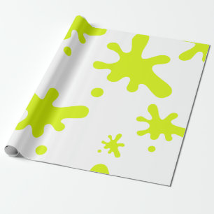 Green Slime Wrapping Paper