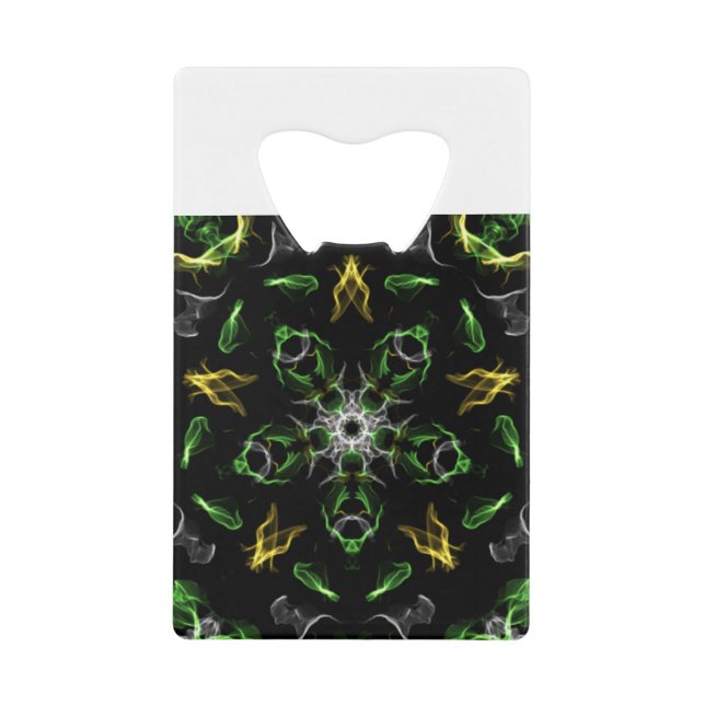 Green Smoke Mandala Design (Front)