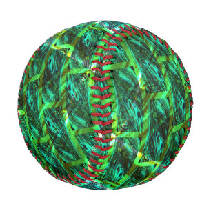 Green smudgy, scratched, grid or different brick? baseball