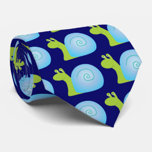 Green Snail Tie