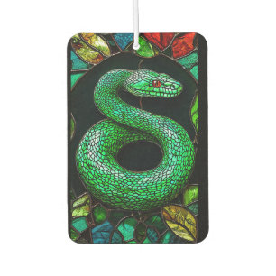 Green Snake Car Air Freshener