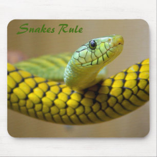 Green Snake Mousepad