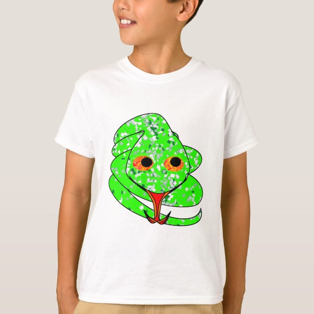 Green snake T-Shirt (Front)