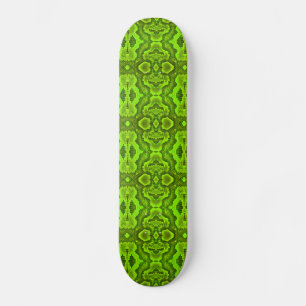 Green Snake Texture SkateBoard