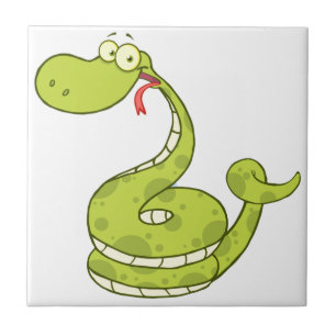 Green Snake Tile