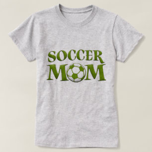Green Soccer Mum T-Shirt