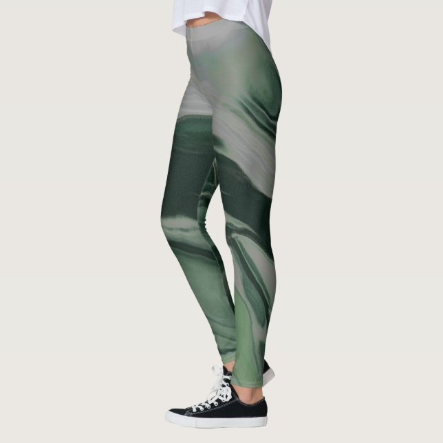green soldier Leggings (Left)