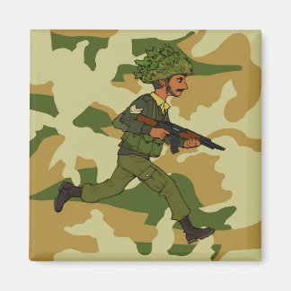 GREEN SOLDIER PAKISTAN MAGNET