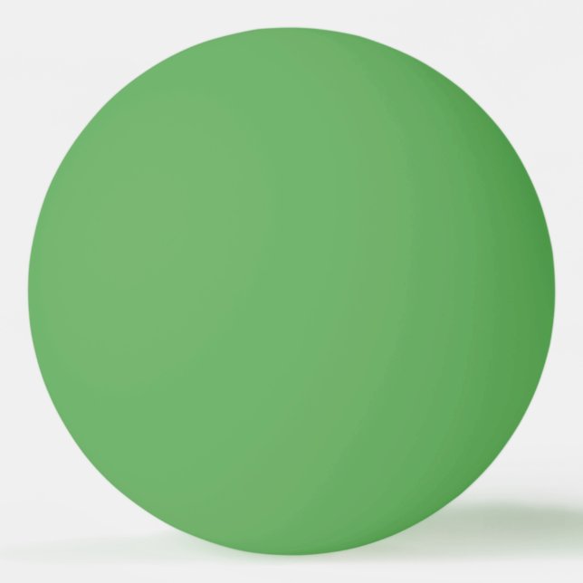 Green Solid Colour Ping Pong Ball (Front)