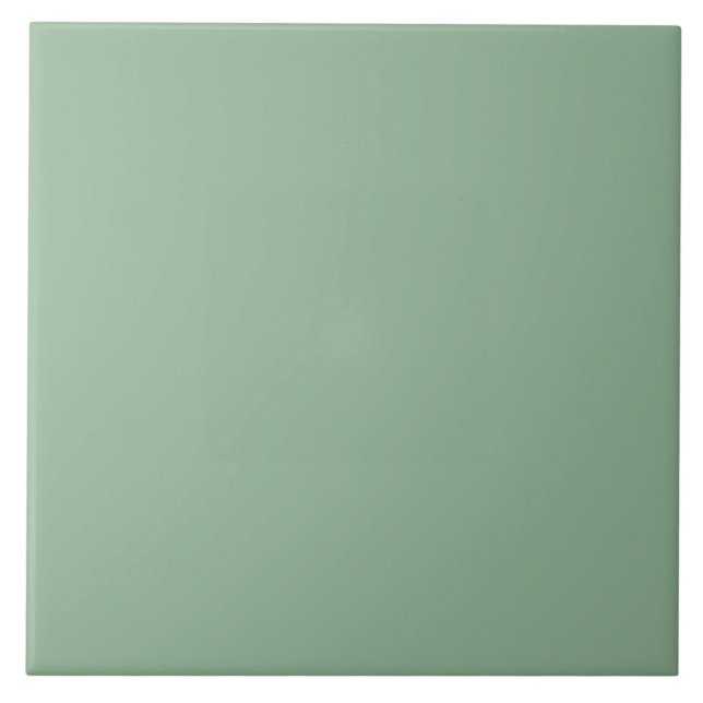 Green Solid Colour  Tile (Front)