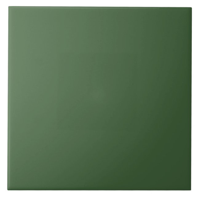 Green Solid Colour  Tile (Front)