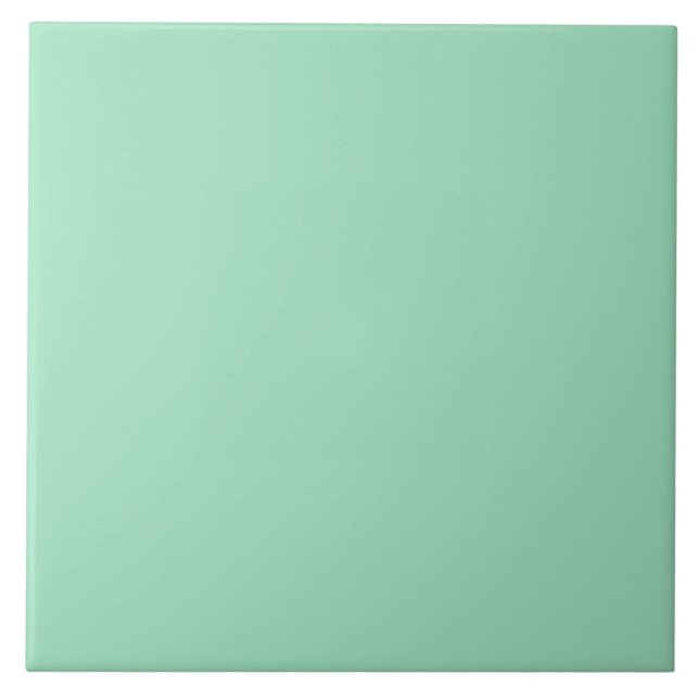 Green Solid Colour  Tile (Front)