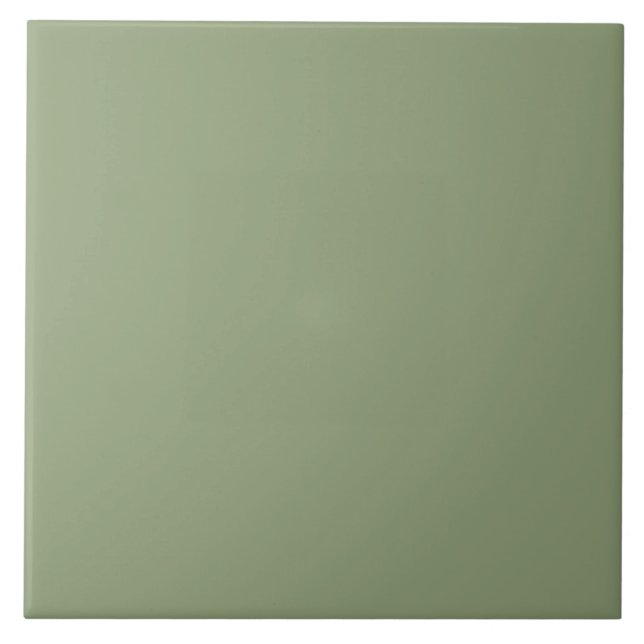 Green Solid Colour  Tile (Front)