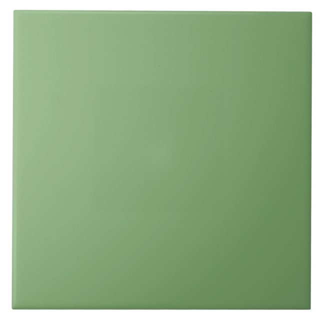 Green Solid Colour  Tile (Front)