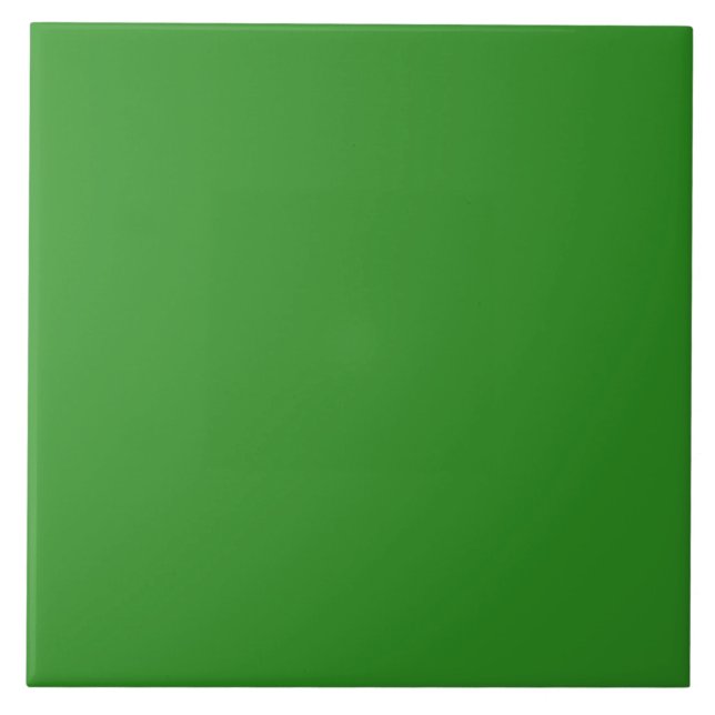 Green Solid Colour  Tile (Front)