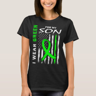 Green Son Cerebral Palsy Kidney Disease Awareness T-Shirt