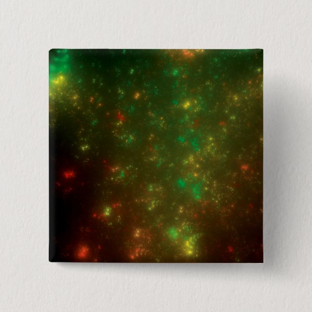 Green Space 15 Cm Square Badge (Front)