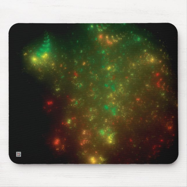 Green Space Mouse Mat (Front)
