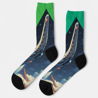 Green Space Socks