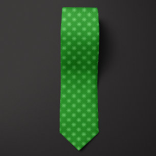 Green Spark Plug Mechanic's Tie