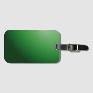 Green Sphere  Luggage Tag