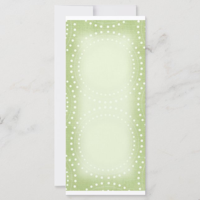 Green Spiral Rack Card (Front)
