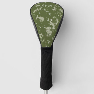 Green Splatter Golf Head Cover