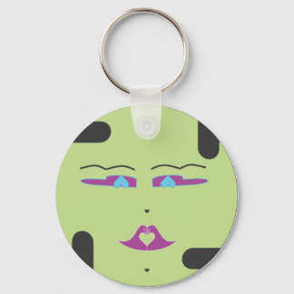 Green Sponap, Innili.ai Key Ring