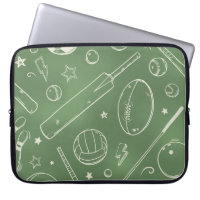 Green Sports Pattern
