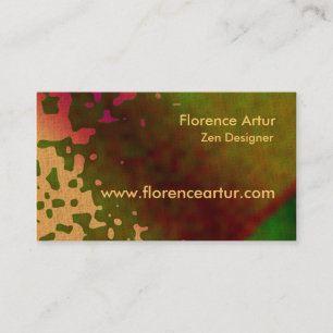 Green Spots Business Card