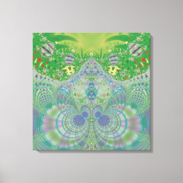 Green Spring Canvas Print (Front)