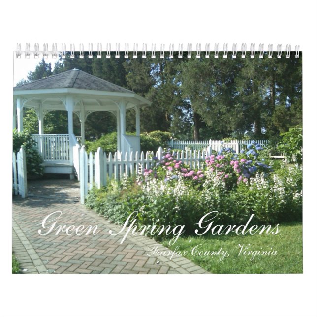 Green Spring Gardens, Fairfax County, Virgini... Calendar (Cover)