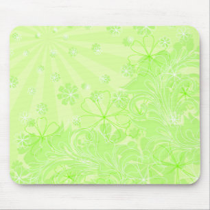 green spring mouse mat