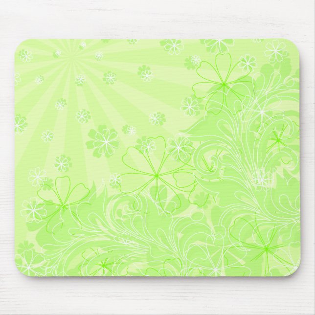 green spring mouse mat (Front)