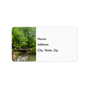 Green Spring Stroll Address Label