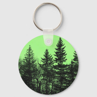 Green Spruce Key Ring