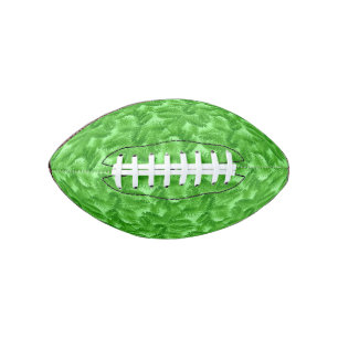 Green Spruce Mini American Football