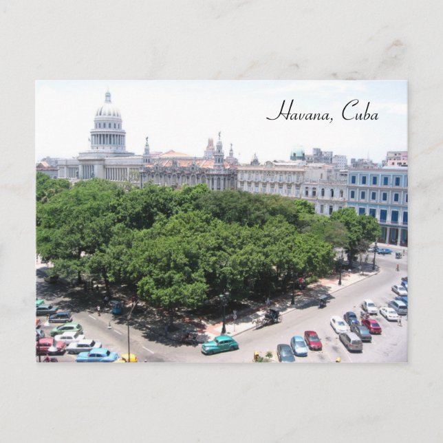 green square capitolio postcard (Front)