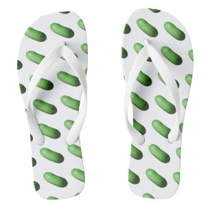 Green Squash (Winter Melon) Flip Flops