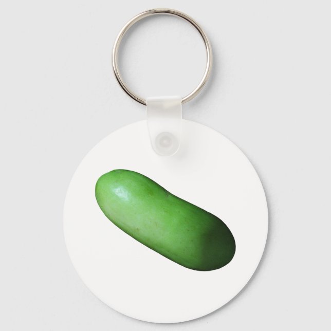 Green Squash (Winter Melon) Key Ring (Front)