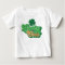 Green St. Patrick's Day Lucky One Baby Bodysuit