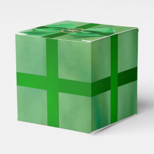 Green Stained Glass Favour Box