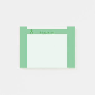 Green Standard Ribbon by Kenneth Yoncich Post-it Notes