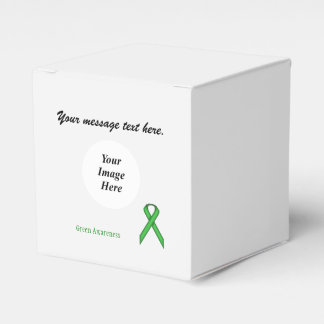 Green Standard Ribbon Template by Kenneth Yoncich Favour Box
